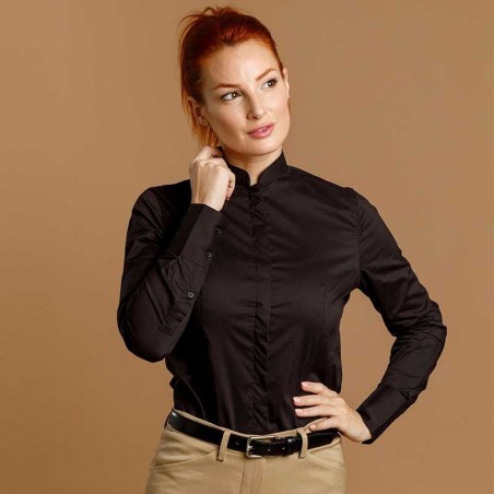 CAMISA MUJER CUELLO MAO MOD...