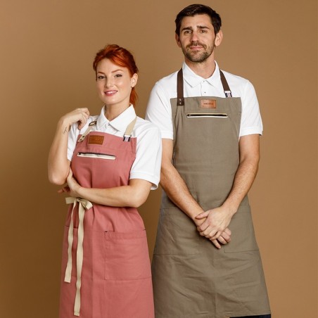 CINNAMON BIB APRON