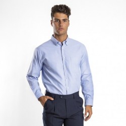 Männer-Oxford-Hemd Langarm